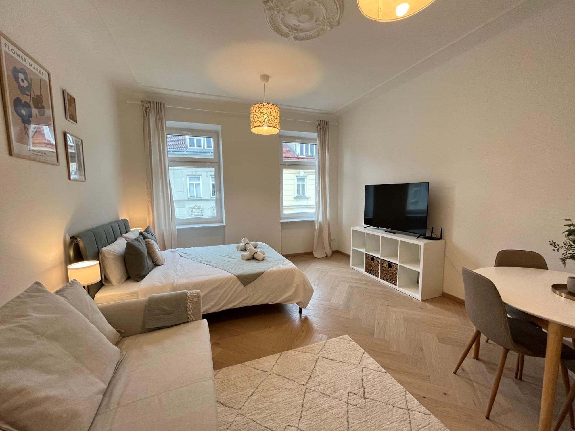 Luxurious One Room Apartment Near Schoenbrunn Palace Vídeň Exteriér fotografie